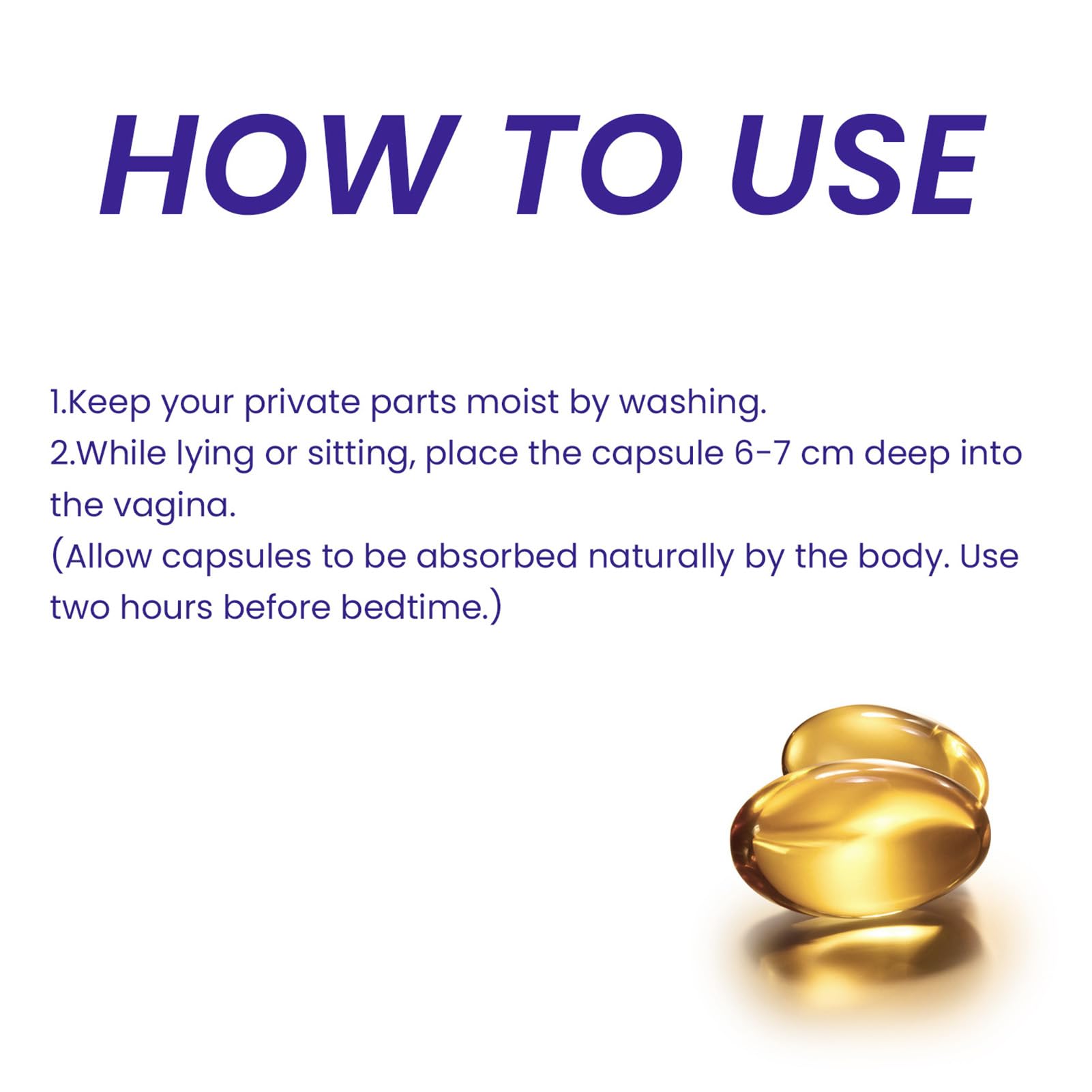 Detailed view of 21pcs hormonal support herbal capsules