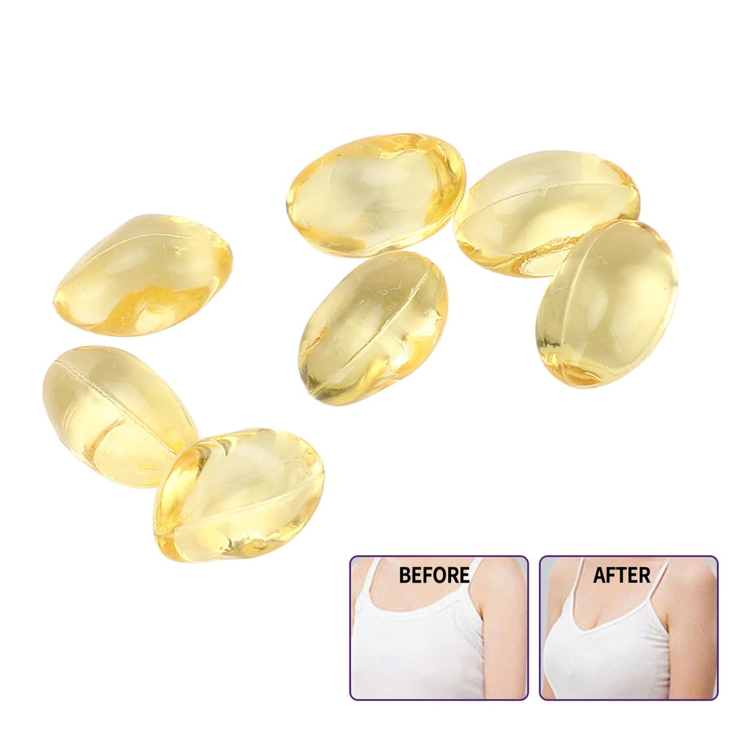 Side view of feminine hormone wellness capsules bottle