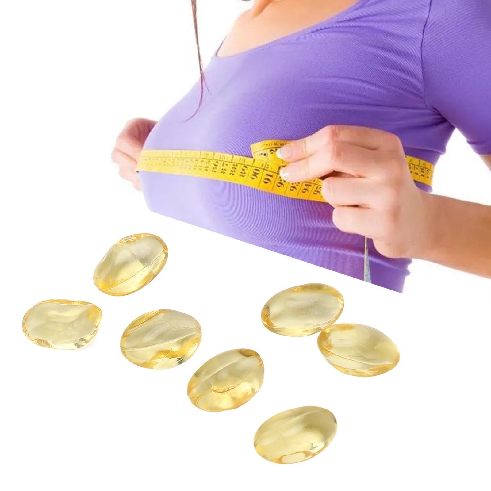 Brand label and product information for 21pcs care capsules