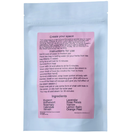 Her Pink Pearl 100% organic herbal blend pouch