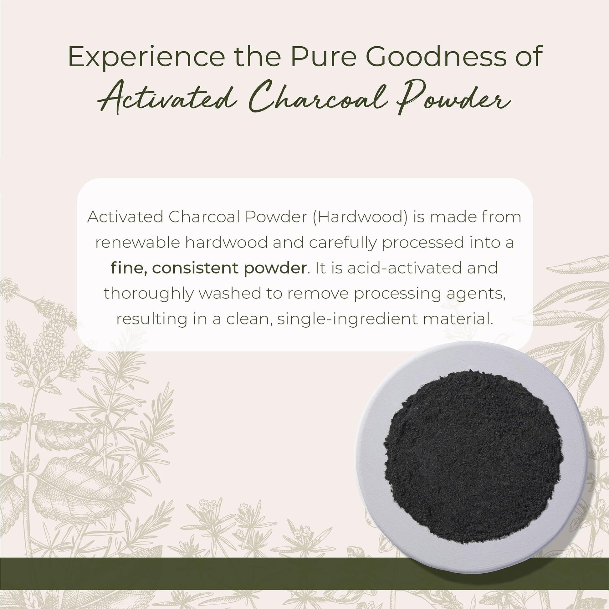 Starwest Botanicals ultra fine black carbon powder for DIY clarifying face masks