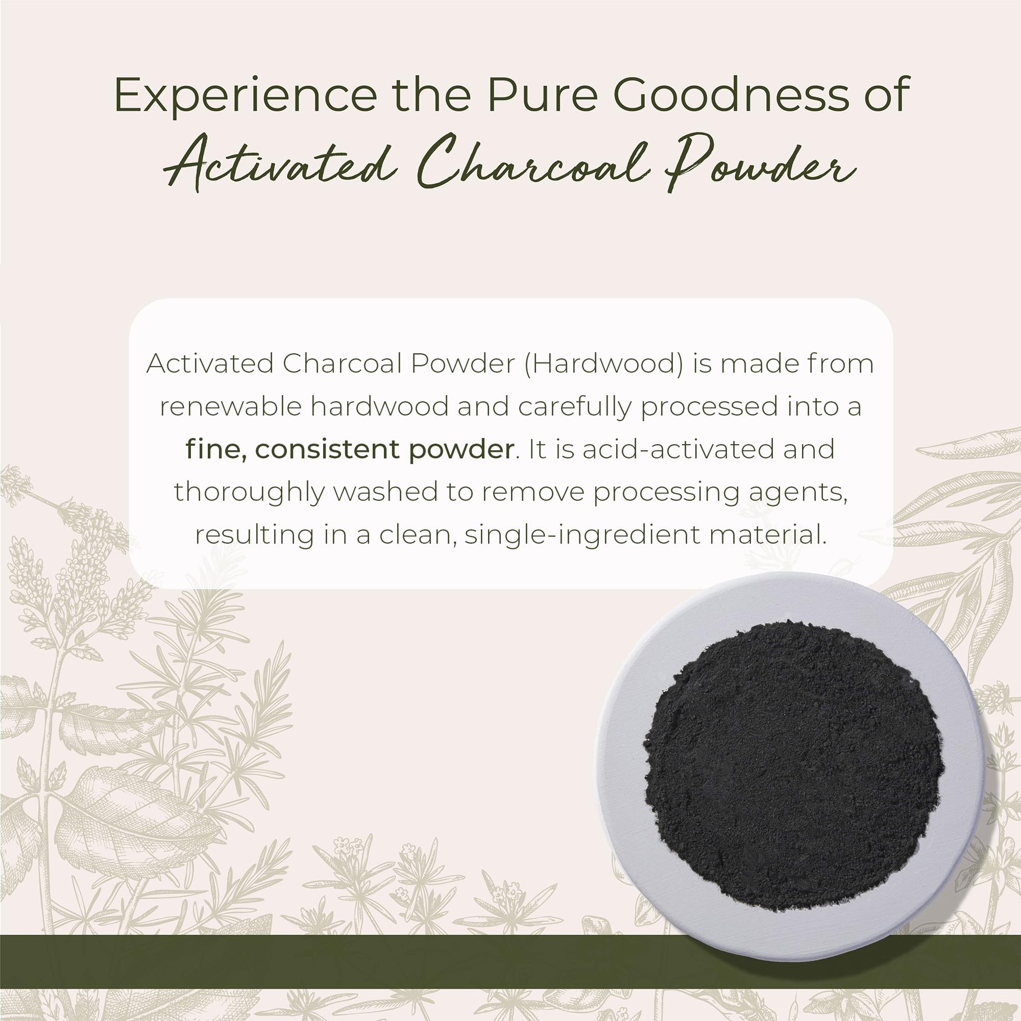 Starwest Botanicals ultra fine black carbon powder for DIY clarifying face masks