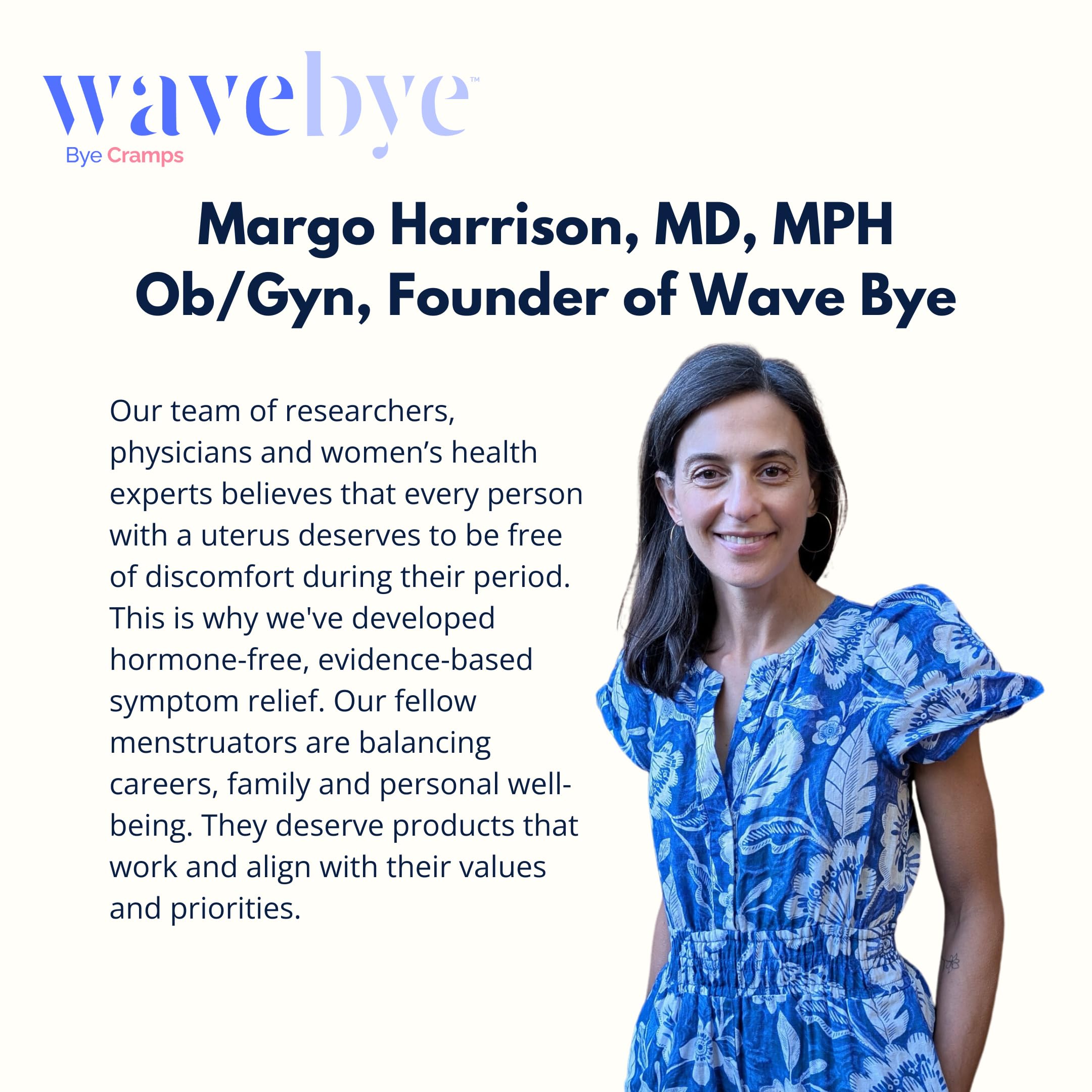 Wave Bye monthly cycle support supplement box side