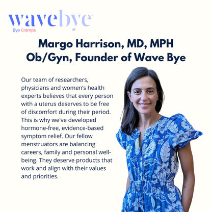 Wave Bye monthly cycle support supplement box side