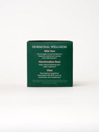 Glow Botanica Period SOS cream applied to wrist for demonstration
