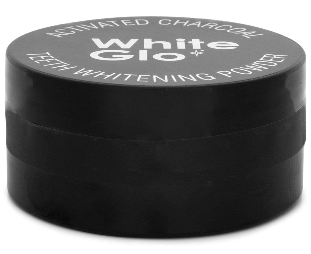 Authentic imported White Glo activated charcoal dental treatment packaging for anti stain oral care