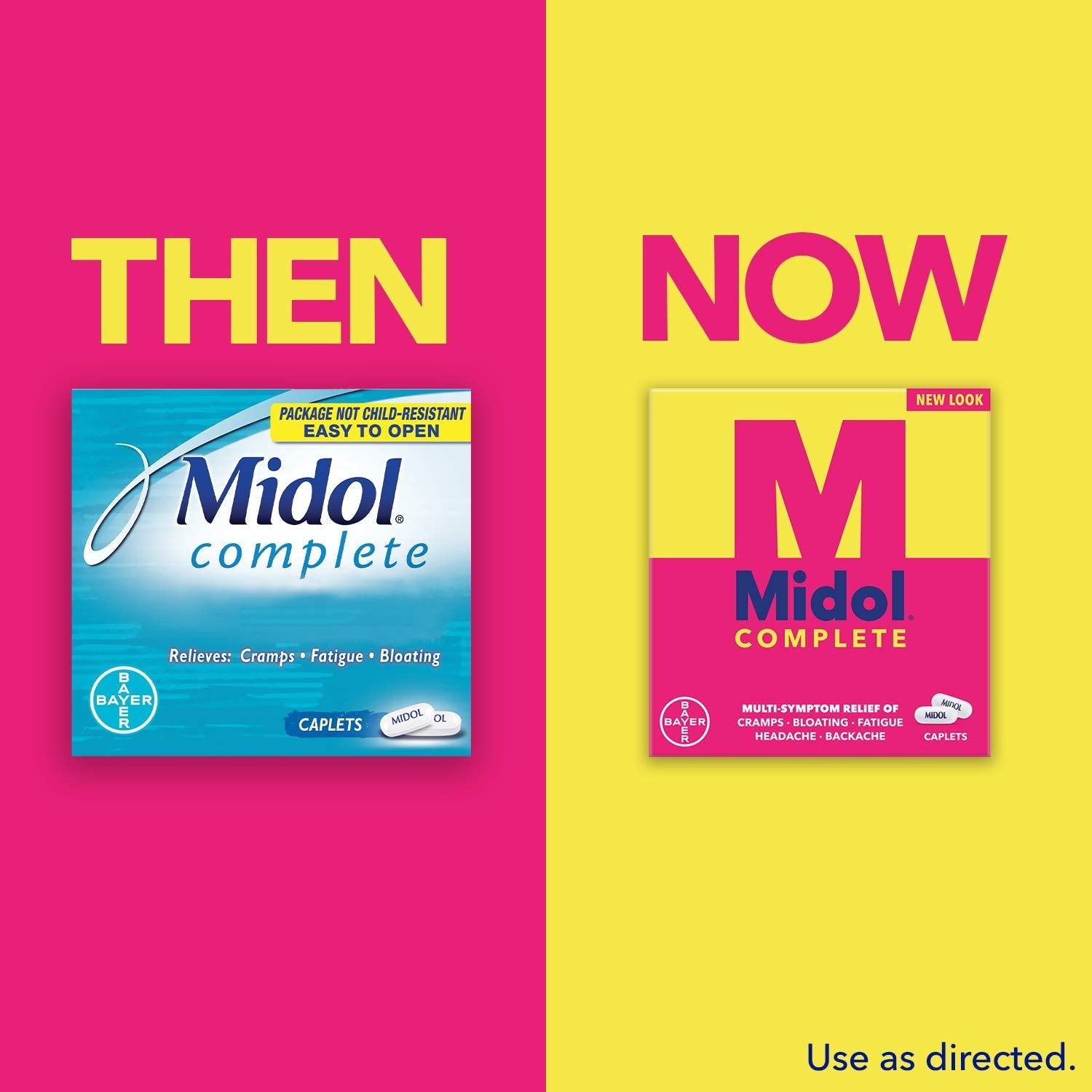 Midol 24 count extra strength aspirin free formula box details