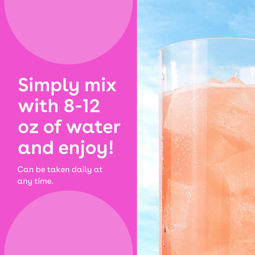 Mixhers Hertime PMS daily menstrual support drink packets