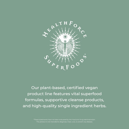 Healthforce Superfoods Charcoal Supreme natural herbal digestive blend supplement bottle display