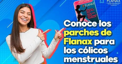 Flanax brand menstrual care product side profile