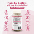 Ingredients list on Strength and Spices supplement bottle