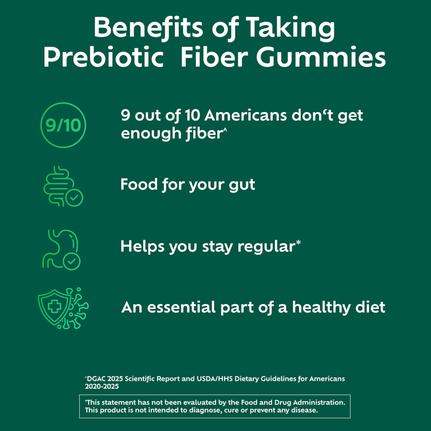 Benefiber daily prebiotic gut health supplement nutritional facts and usage directions