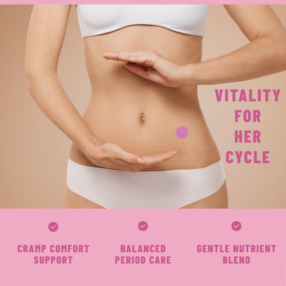 Tolevita herbal menstrual cramp support patch application