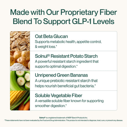 Mixing Supergut GLP-1 daily support powder into a morning beverage.