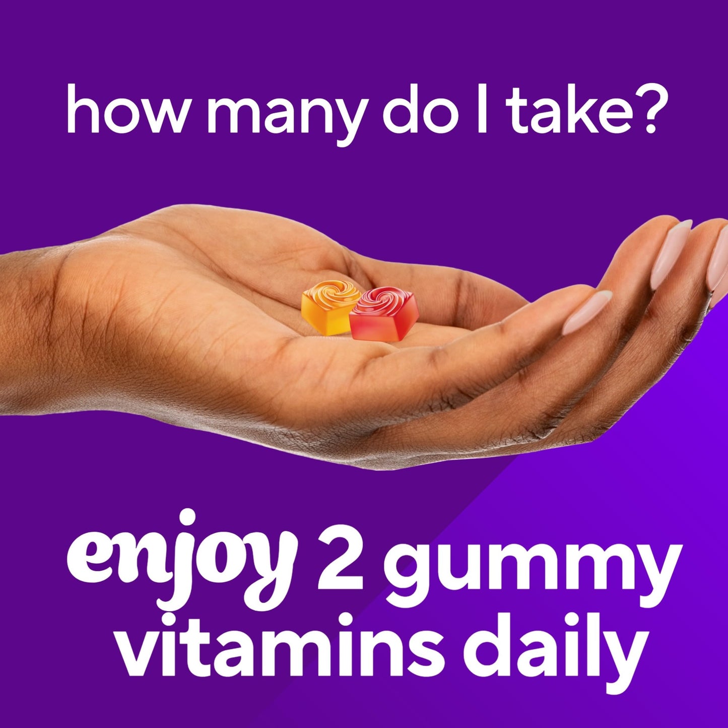 Authentic Vitafusion digestive regularity gummy vitamins side view packaging