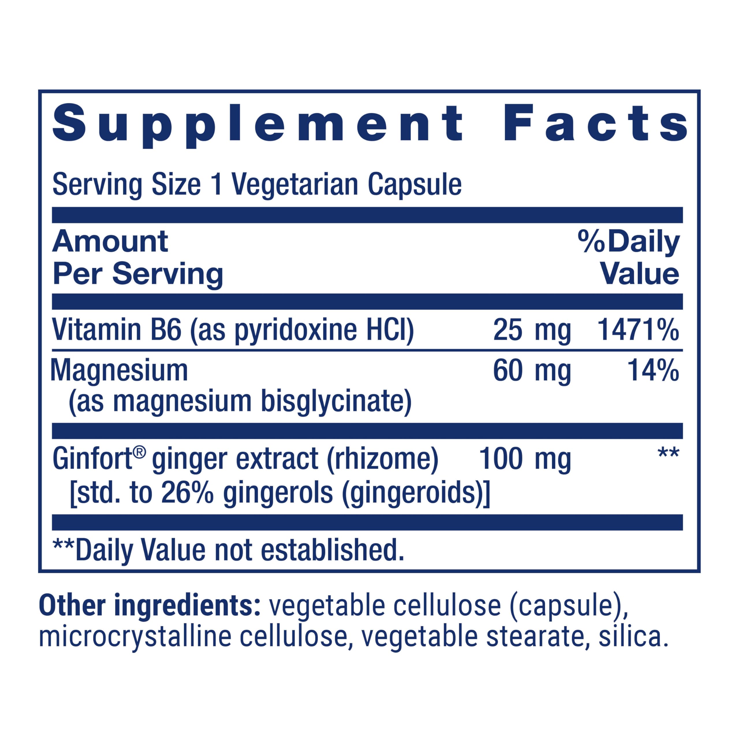 Side view of Life Extension Daily PMS Relief supplement bottle