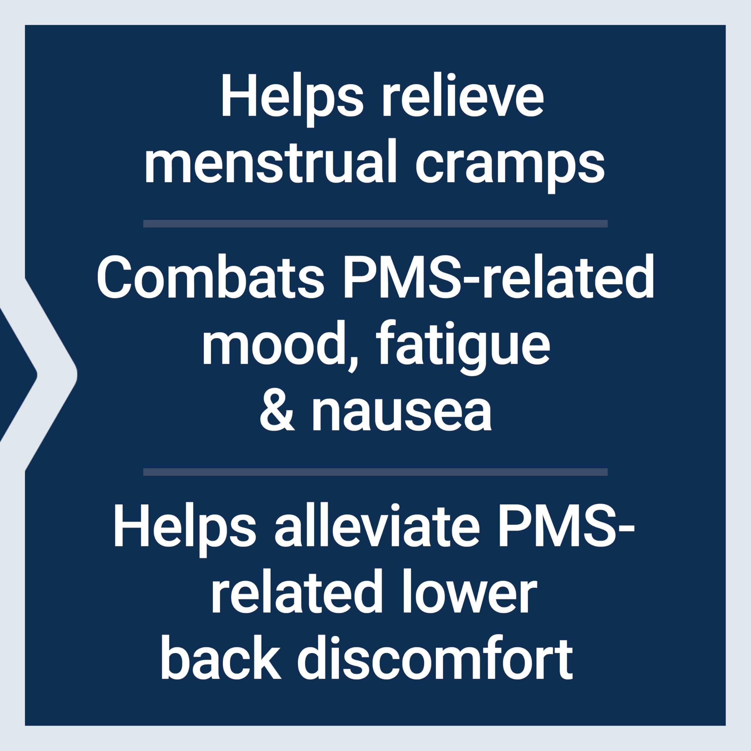 Life Extension Daily PMS Relief nutrition facts label