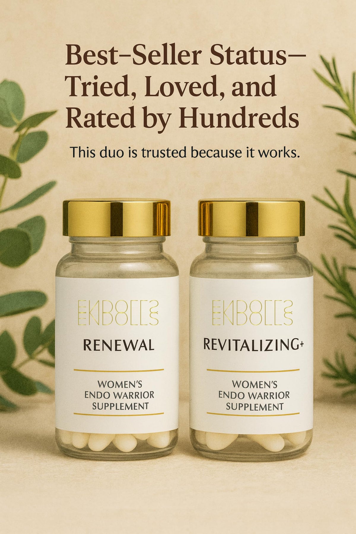 Endolls Endo Warrior natural bloating relief supplement