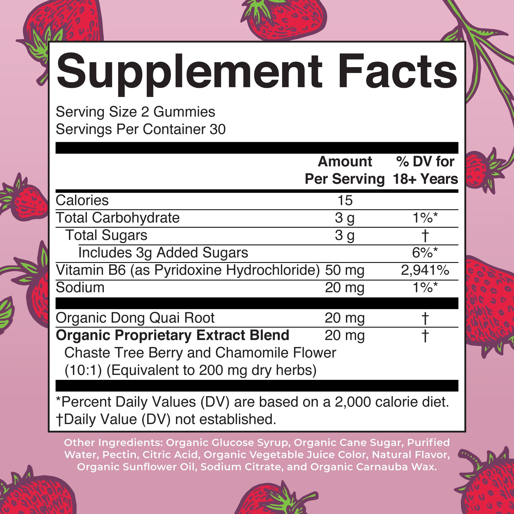 MaryRuth's Organic Menstrual Support Gummies bottle with organic label