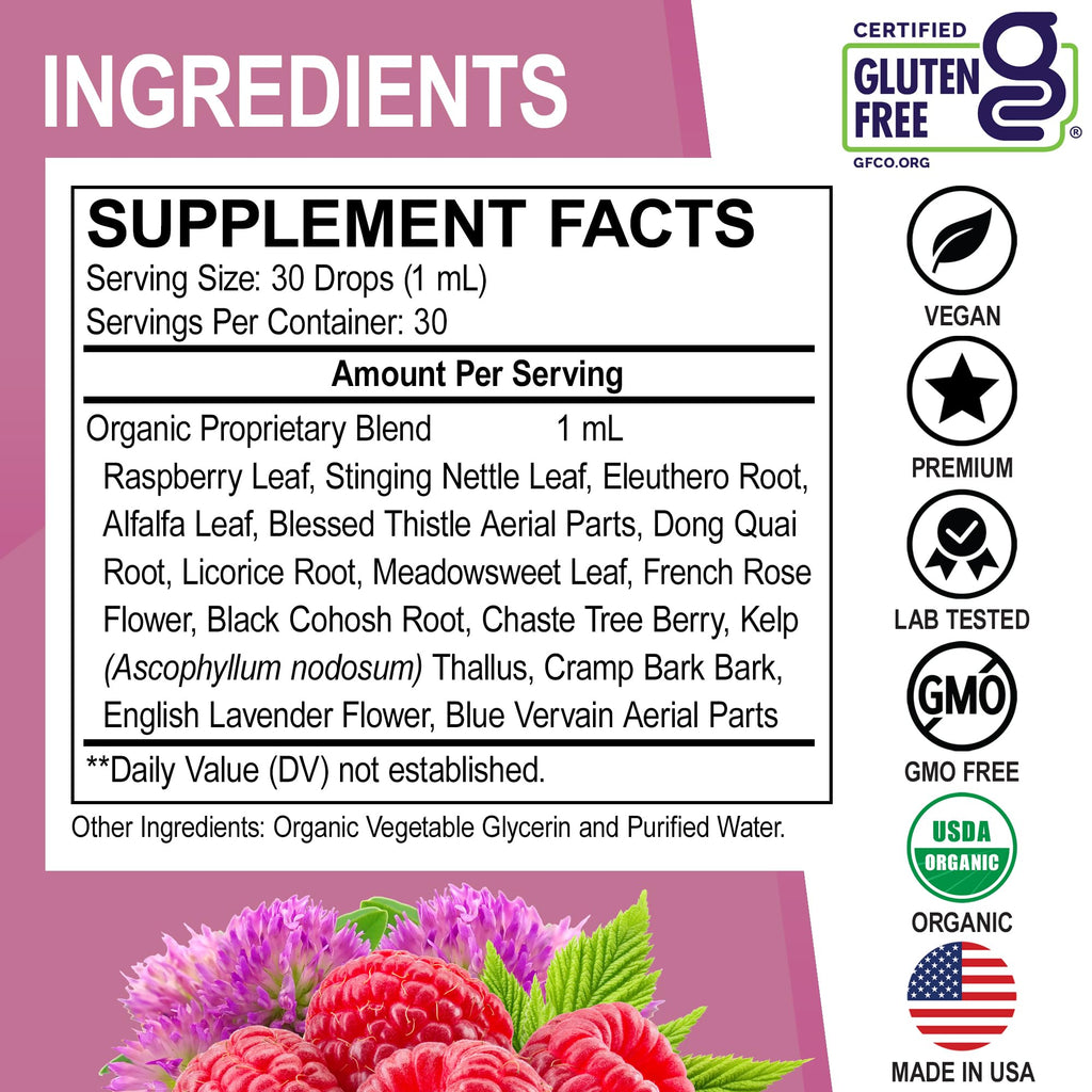 Dr. Bo USDA organic certified seal on packaging