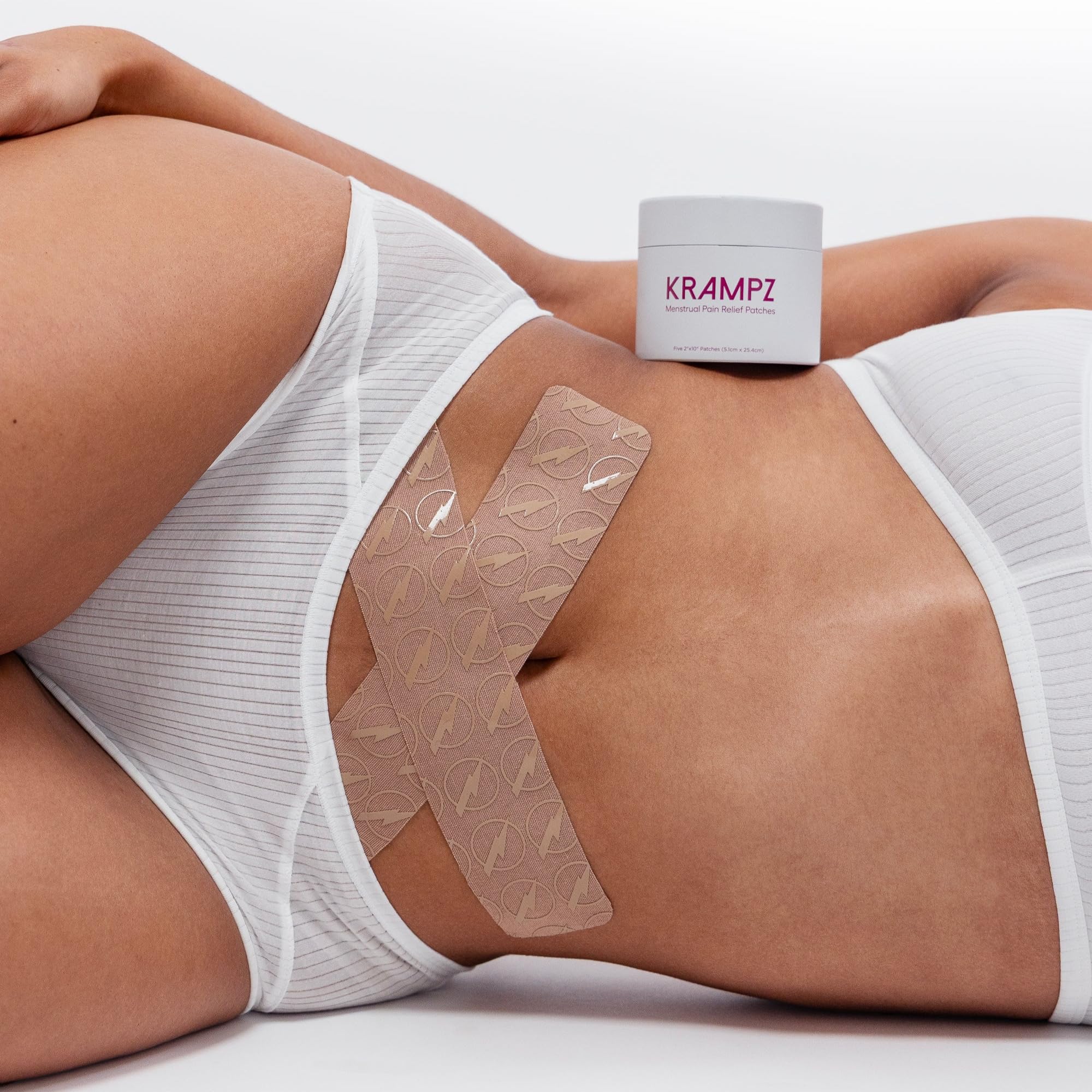 Krampz period wellness patch packaging details