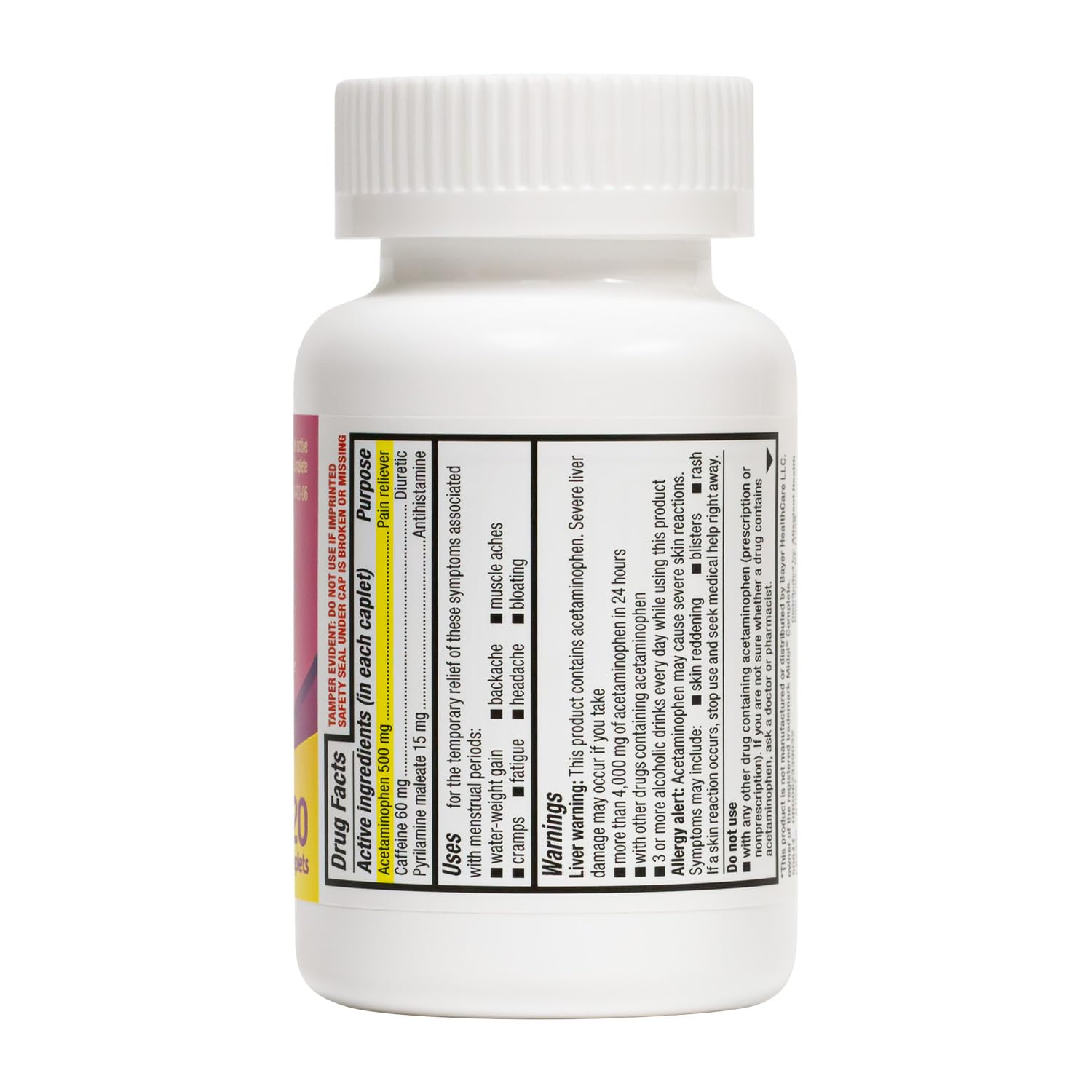 HealthA2Z Menstrual Complete bottle showing 120 count