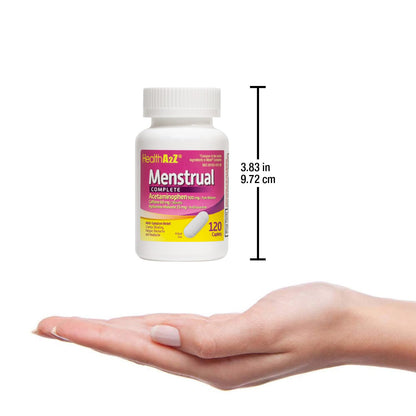 HealthA2Z Menstrual Complete tablets for cramp and bloating relief