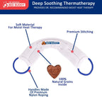 Three white Bed Buddy heating pads for neck and back pain
