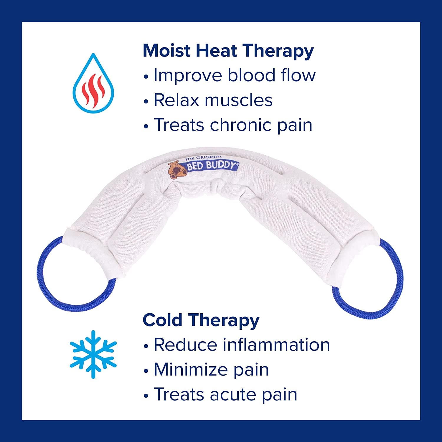 Carex Bed Buddy flexible neck wrap for hot and cold therapy