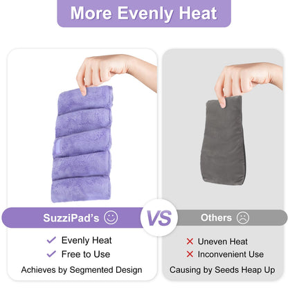 Suzzipad cold therapy application for knee inflammation