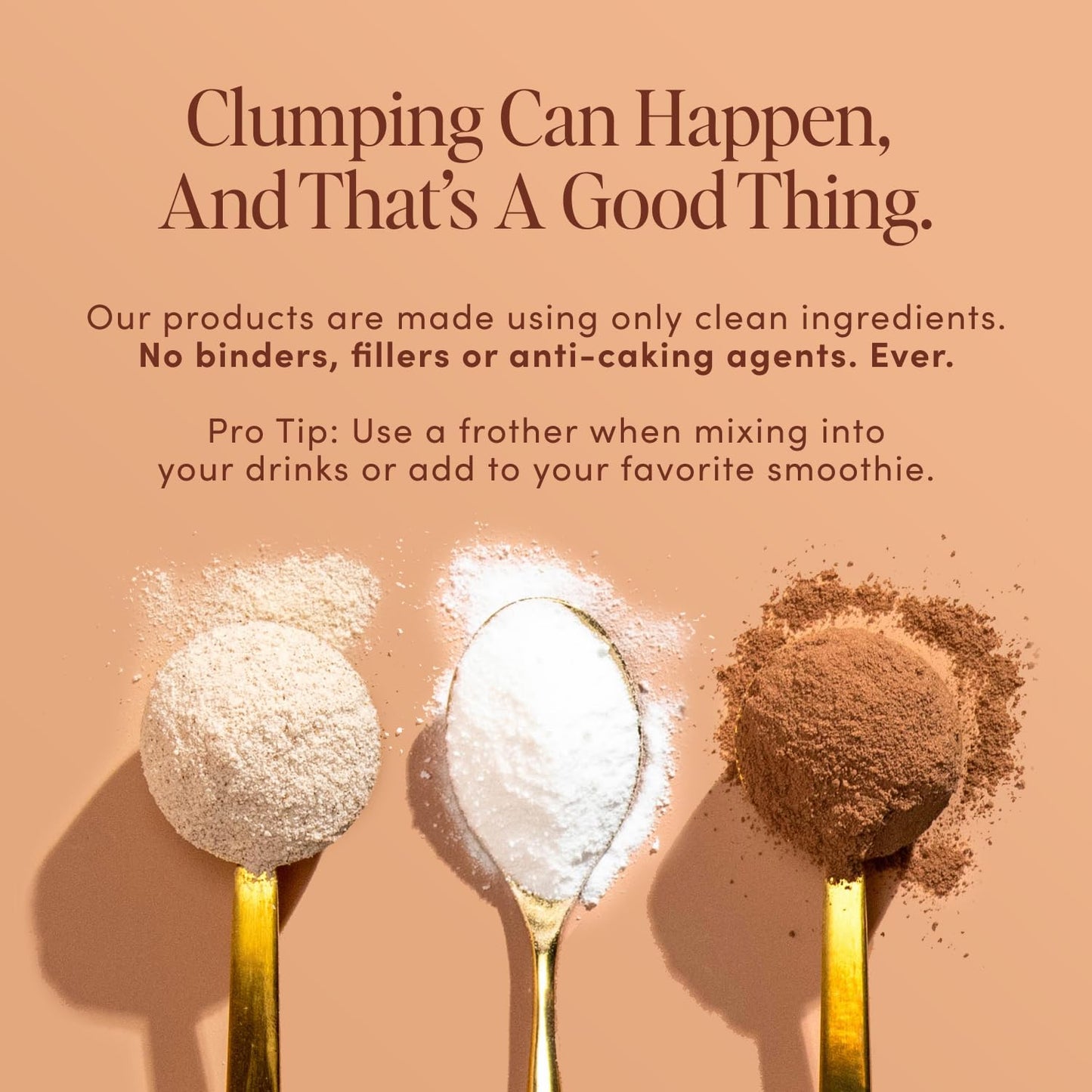 Bio.me soluble and insoluble prebiotic fiber powder ingredients close up