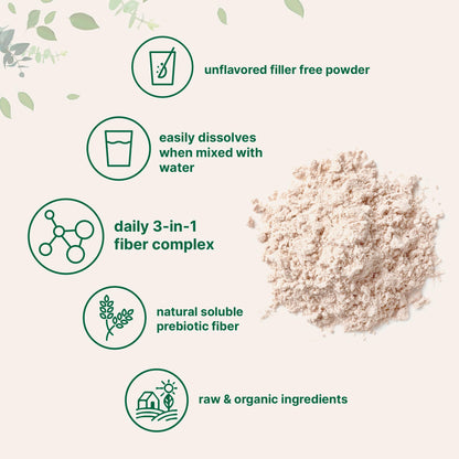 Scoop measurement inside the Micro Ingredients organic triple fiber packaging.