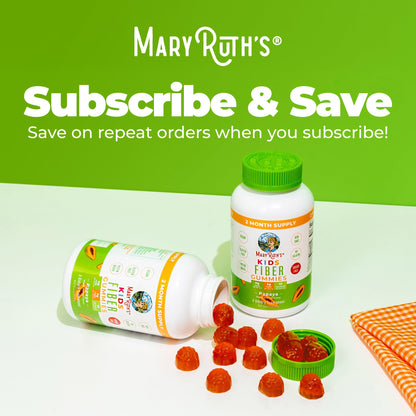MaryRuth Organics dietary supplement bottle showing green lid and clean ingredients