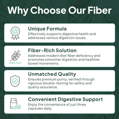 Organics Ocean authentic USA imported fiber supplement for effortless bowel movements