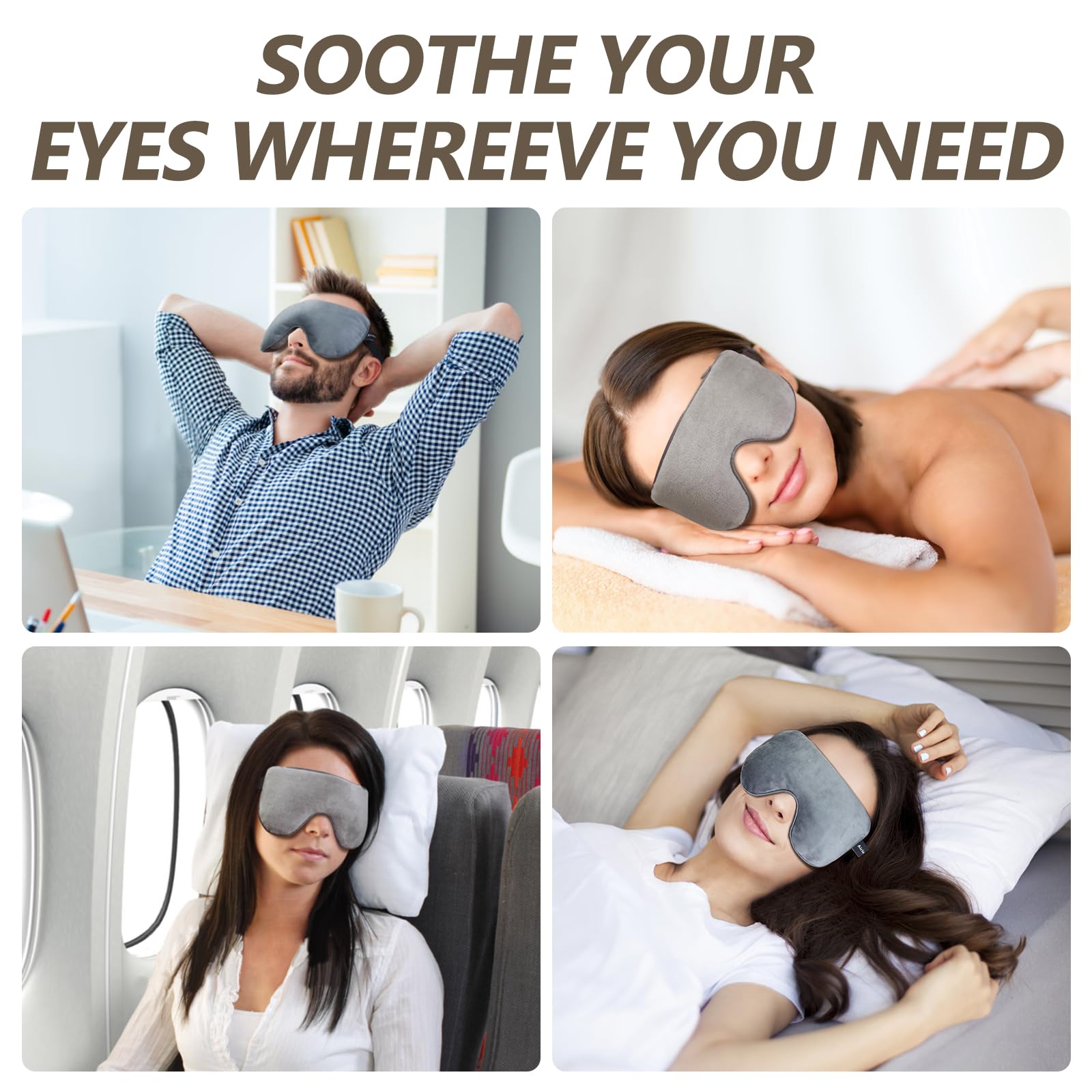 AiricePac eye mask for blepharitis and stye relief