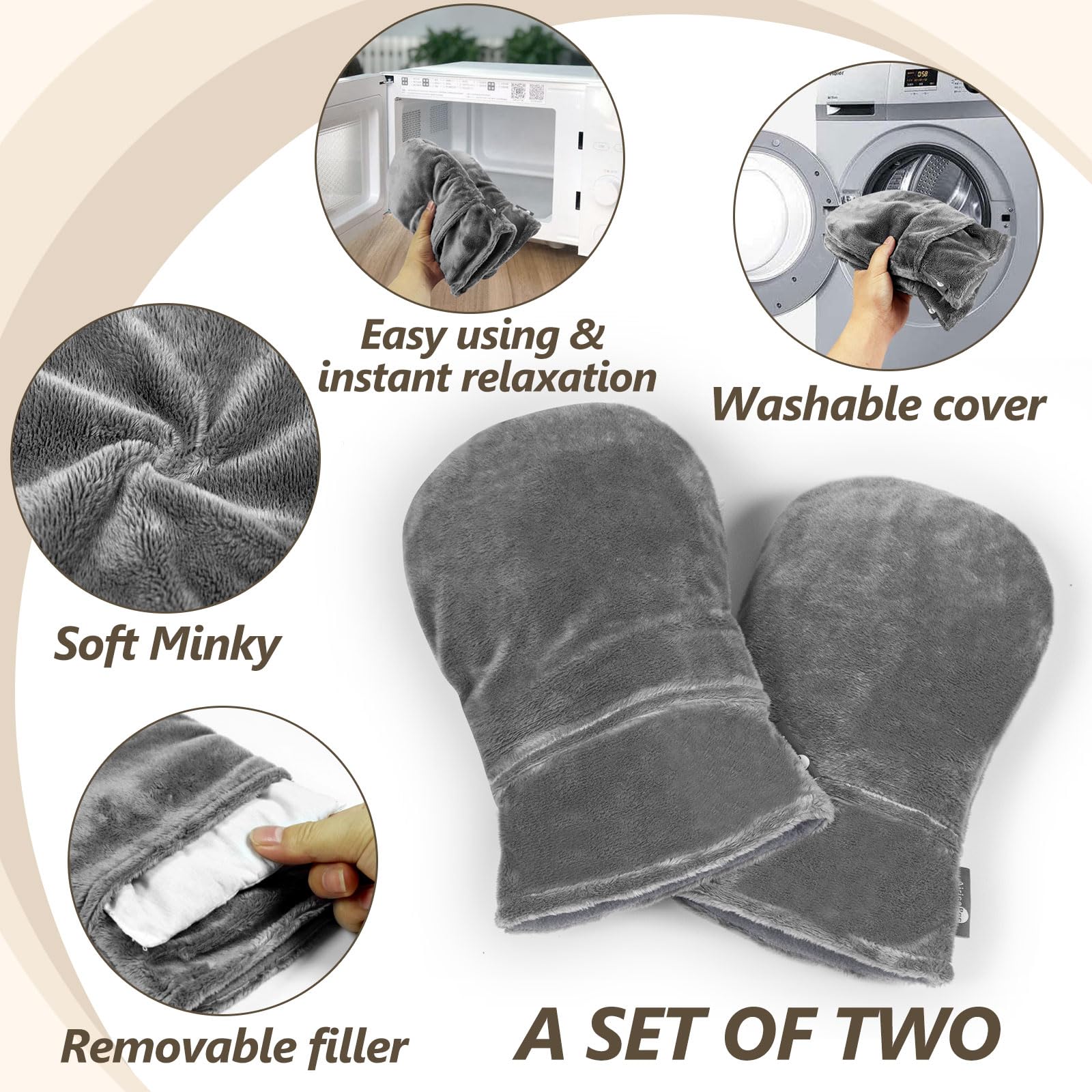 AiricePac hand warmer demonstrating wrist coverage