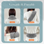 Uncn therapeutic neck and back heating wrap packaging