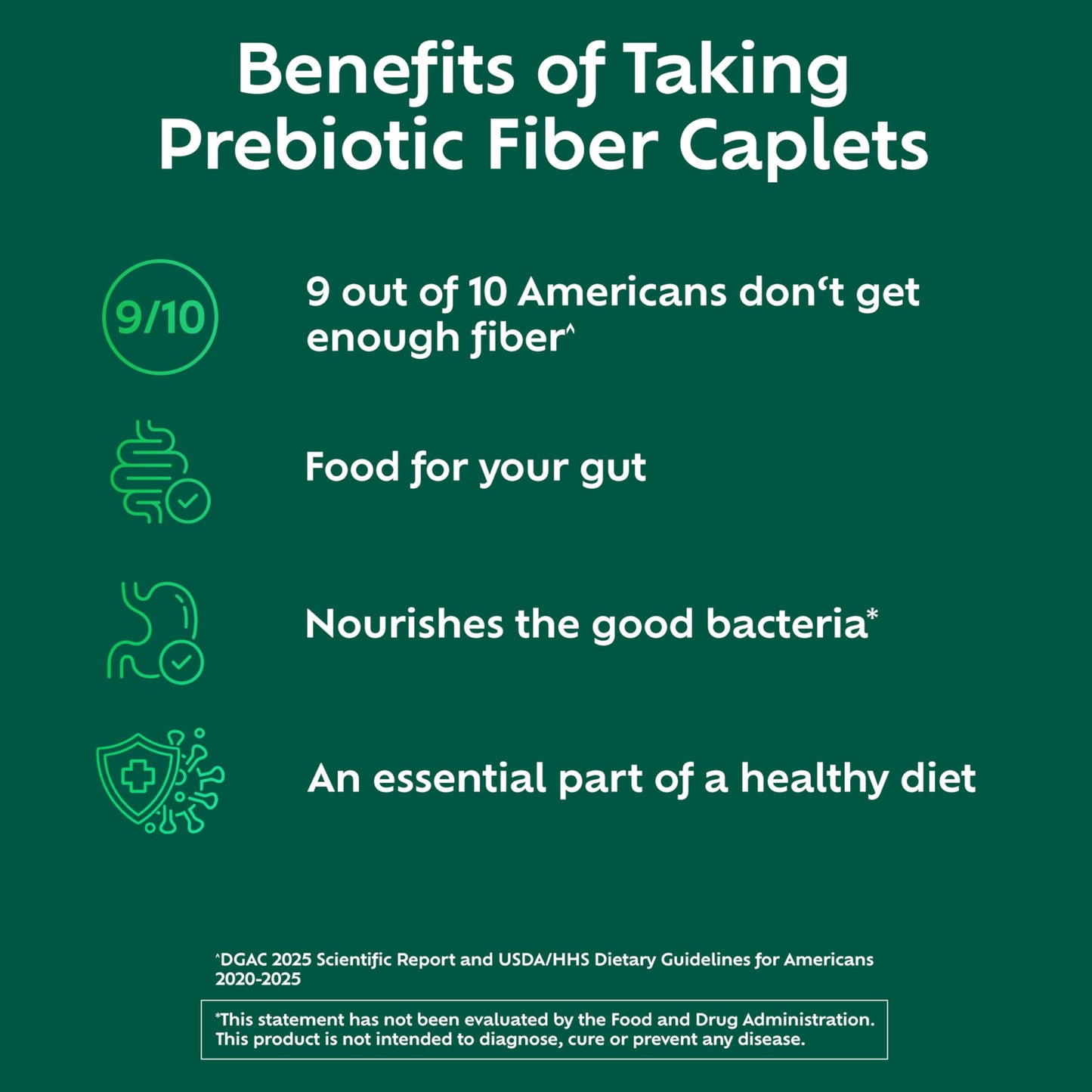 Benefiber daily plant based prebiotic fiber dietary supplement