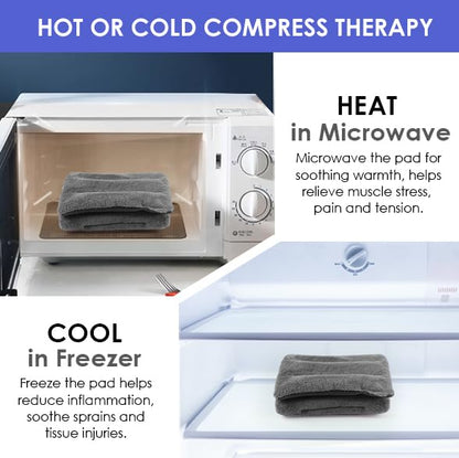 Meisenhome 8x18 inch heating pad on back for pain relief