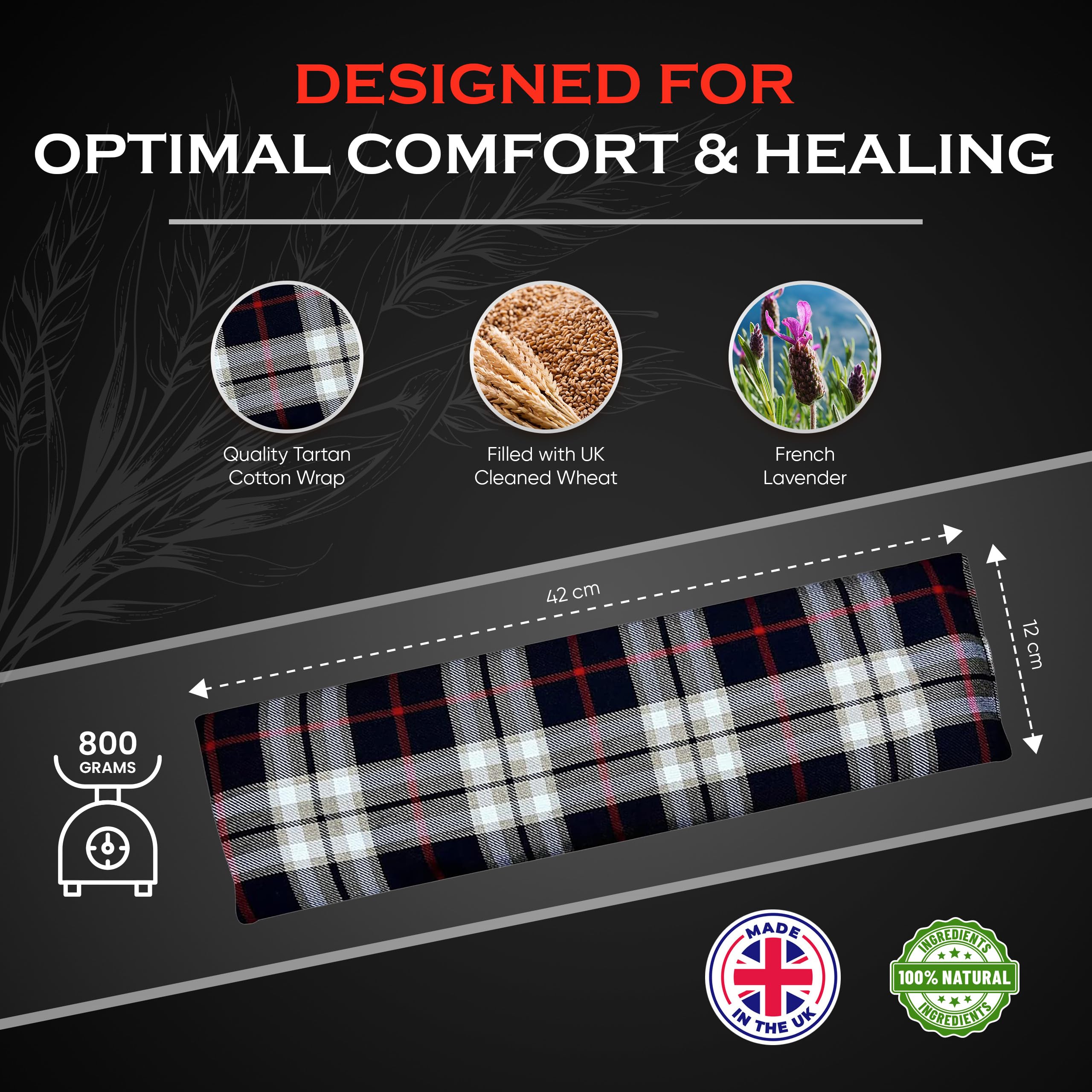 Kalore XL heat pack showing size and shape