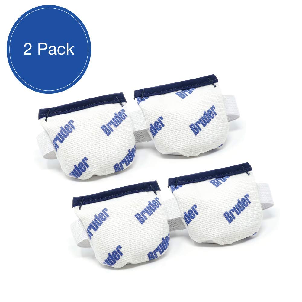 Bruder microwave activated eye mask showing dual pod design