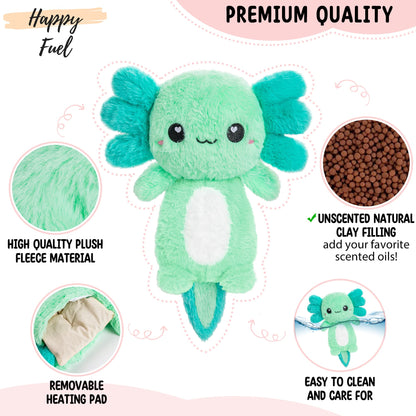 Happy Fuel heating pad showing removable inner pouch