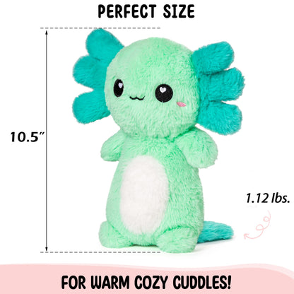 Happy Fuel axolotl heating pad side profile