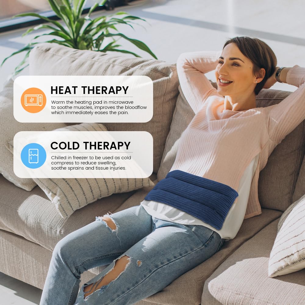Detailed close up of the sectional cell design of the heating pad