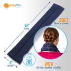 Weighted neck wrap for muscle pain relief