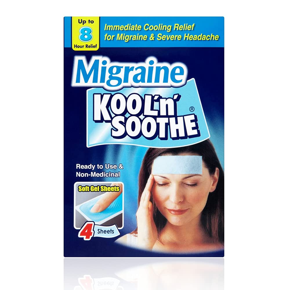 Back of Kool n Soothe packaging showing usage instructions