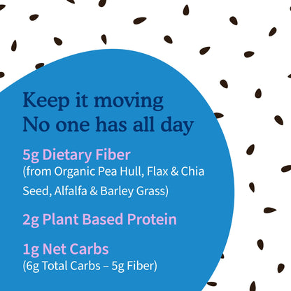 Garden of Life DetoxiFiber supplement facts and organic ingredients label