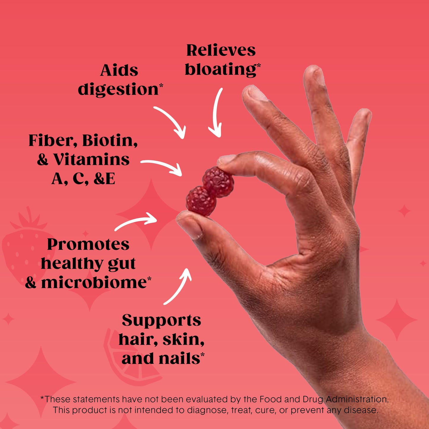 Bellway sugar free fiber supplement with biotin showing nutrition facts label.
