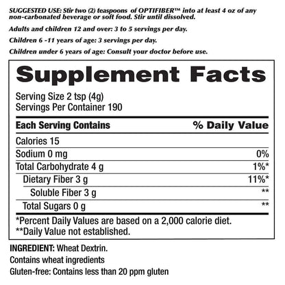 Authentic unflavored soluble dietary fiber supplement two pack packaging