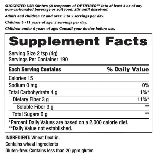 Authentic unflavored soluble dietary fiber supplement two pack packaging